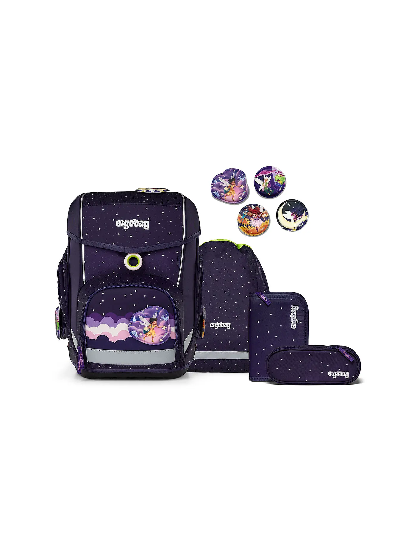ERGOBAG | Schultasche Set 5tlg AmBärzonas CUBO Neo | 